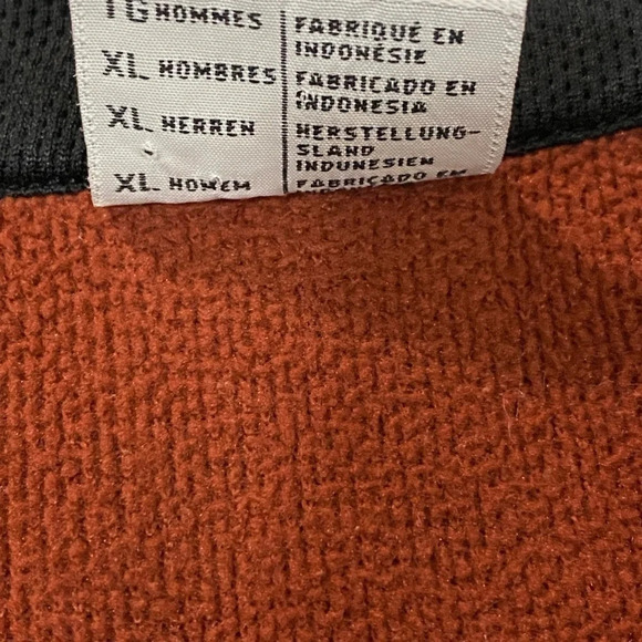 Columbia men’s quarter zip up fleece outerwear long sleeves jacket. - Picture 8 of 12